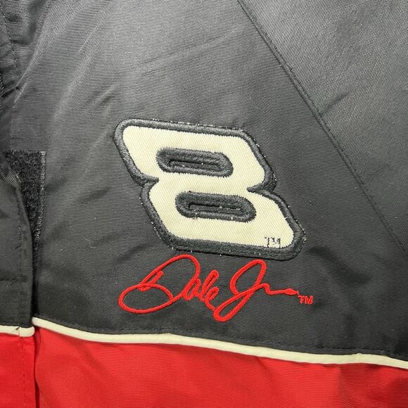 VTG Winners Circle Dale Earnhardt Jr. Budweiser Jacket Womens Size Large NASCAR - Picture 4 of 16